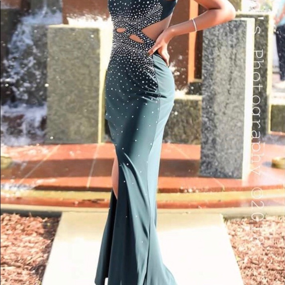 Emerald Green Prom Dress